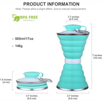 HiPristine Collapsible Travel Bottle